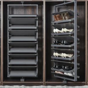 360° ROTATING SHOE RACK